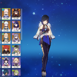 90LVL⭐Ganyu🔥Arlecchino⭐Kamisato Ayaka🔥Venti⭐Kinich🔥Yoimiya⭐Eula🔥Raiden Shogun⭐Sangonomiya Kokomi🔥Yelan⭐Lyney💜NA💜7 |5 stars*  Weapons💜56 CHARACTERS 0